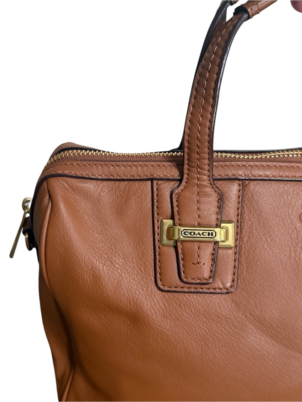 Authentic Coach Legacy Mini Tanner Leather Satchel Shoulder Crossbody! EUC!! - Picture 12 of 16